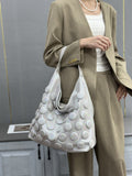 Every Fashion Bubble Textured Hobo Bag 3-Piece Set - Spacious Shoulder Tote with Matching Pouch and Adjustable Strap