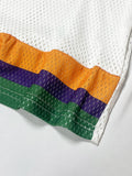 MB FASHION Mardi Gras Cut-Out Jersey Dress & Headband Set 835