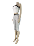 MB FASHION 2-Piece Bow Biker Shorts Set 6020