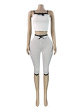 MB FASHION 2-Piece Bow Biker Shorts Set 6020