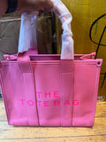 Every Fashion Structured Everyday Tote Bag with Matching Zip Pouch 98981