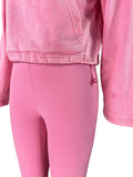 MB FASHION Fleece Pullover and High-Waist Leggings Set 4069