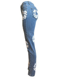 MALYBGG Introducing Cotton Flower Print Jeans 23123LY