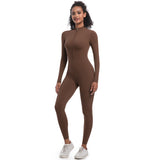 MB FASHION Long Sleeve Zip-Up  HIGH QUALITY Jumpsuit 2402