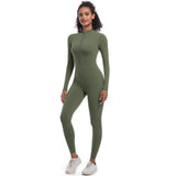 MB FASHION Long Sleeve Zip-Up  HIGH QUALITY Jumpsuit 2402
