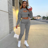 MALYBGG Hoodie, Vest and Joggers Set 8193LY
