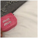 Every Fashion Mini Flap Crossbody Bag with Chain Strap and Logo Detail