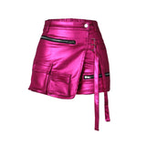 MB FASHION MINI SKIRT SHORT WITH STRETCH 0659LY
