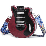 Every Fashion Guitar Shape Crossbody Bag 34-2021