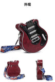 Every Fashion Guitar Shape Crossbody Bag 34-2021