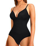 MB FASHION Deep Plunge V-Neck Shapewear Bodysuit 6504