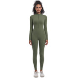 MB FASHION Long Sleeve Zip-Up  HIGH QUALITY Jumpsuit 2402