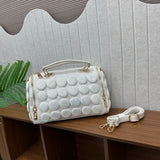 Every Fashion Iridescent Textured Bubble Bag with Detachable Strap