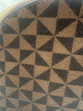 EVERY FASHION Geometric Pattern Backpack with Dual Zipper Compartments