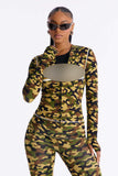 MB FASHION Zip-Up Hooded Jacket & Flared Pants Matching Tracksuit Set 2290