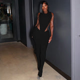 MB FASHION Sleeveless Cut-Out Ruched Set 290
