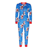 MB FASHION CASUAL PRINTED CHRISTMAS JUMPSUIT 2454