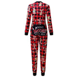 MB FASHION CASUAL PRINTED CHRISTMAS JUMPSUIT 2454