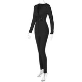 MB FASHION CUT OUT BODAYCON JUMPSUIT ROMPERS 5611T