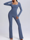 MB FASHION HIGH QUALITY Square Neck Flared Jumpsuit 2501