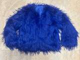 Every Fashion Chic Luxe Faux Fur Statement Jacket