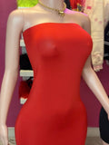 MB FASHION Strapless Bodycon Mini Dress 300968