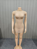 MB FASHION Short Sleeve Sheer Mesh Bodycon Mini Dress 1476