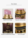 Every Fashion Novelty Lipstick-Shaped Handbag with Glitter Finish TS-1048