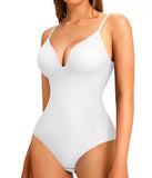 MB FASHION Deep Plunge V-Neck Shapewear Bodysuit 6504