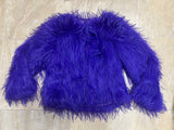 Every Fashion Chic Luxe Faux Fur Statement Jacket