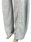 MB FASHION Two-Piece Drawstring Lounge Set – Cropped Zip-Up Hoodie & High-Waist Wide Leg Balloon Joggers 5072