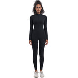 MB FASHION Long Sleeve Zip-Up  HIGH QUALITY Jumpsuit 2402