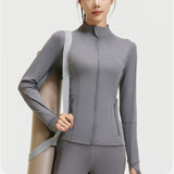 MB FASHION Sleek Full-Zip Yoga Set With Jacket 034LY