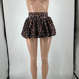 MB FASHION High-Waisted Flared Mini Skirt with Stretchy Waistband 0100LY