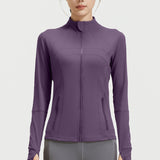 MB FASHION Sleek Full-Zip Yoga Set With Jacket 034LY