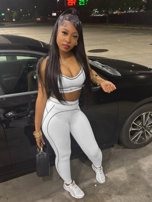 (DAMAGED) 2-Piece Seamless Activewear Set $10 EACH