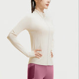 MB FASHION Sleek Full-Zip Yoga Set With Jacket 034LY