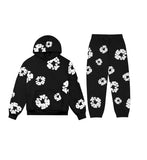 MB FASHION 3D COTTON WREATH JOGGING 2PCS SET 021LY