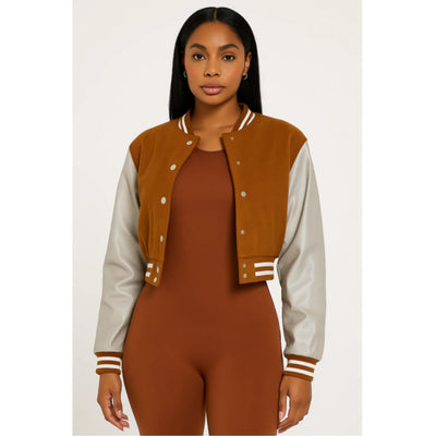 MB FASHION Varsity Jacket & Jumpsuit Set 7377