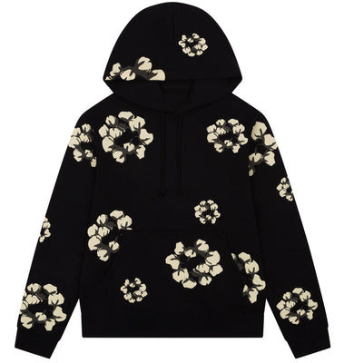 MB FASHION Floral Printed Hoodie and Jogger Set with Relaxed Fit 022LY