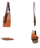 Every Fashion Slim Crossbody Sling Bag – Vegan Leather Tactical Chest Pack 1053