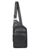 Every Fashion Slim Crossbody Sling Bag – Vegan Leather Tactical Chest Pack 1053