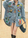 MB FASHION DENIM OVER SIZE OUTFIT WEAR 1959LY