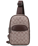 EVERY FASHION Compact Crossbody Sling Bag with Adjustable Strap FT-1070