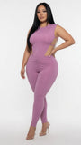 MB FASHION Sleeveless Cut-Out Ruched Set 290