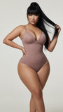 MB FASHION Deep Plunge V-Neck Shapewear Bodysuit 6504