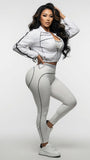 MB FASHION 3-Piece Seamless Activewear Set – Sports Bra & High-Waisted Leggings 5083