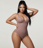 MB FASHION Deep Plunge V-Neck Shapewear Bodysuit 6504