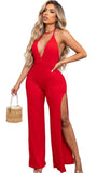 MB FASHION SEXY V NECK ONE PIECE OVERALL 5058R