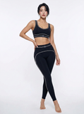 MB FASHION 3-Piece Seamless Activewear Set – Sports Bra & High-Waisted Leggings 5083